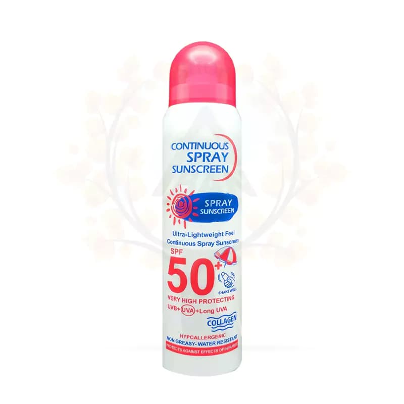 اسپری ضد آفتاب بی رنگ وکالی با SPF50 حجم 230 میل — تصویر ۳