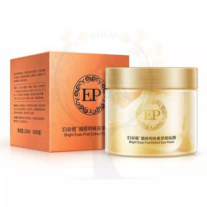پچ زیر چشم بیوآکوا مدل EP حاوی 60 عدد ماسک ورقه ای زیر چشم