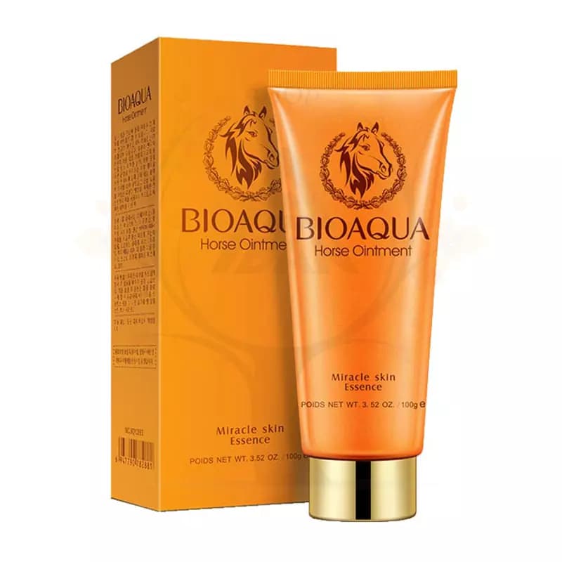 فوم شستشوی صورت و بدن روغن اسب بیوآکوا Bioaqua — تصویر ۲