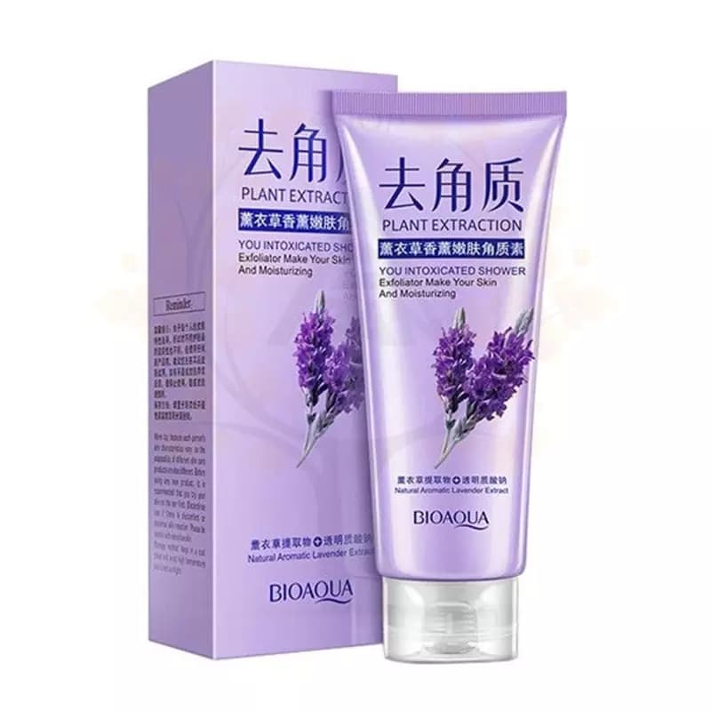 اسکراب لایه بردار صورت و بدن اسطوخودوس بیوآکوا Bioaqua — تصویر ۵