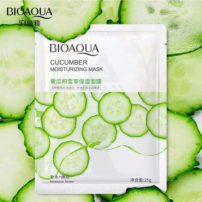 ماسک صورت ورقه ای خیار بیوآکوا BIOAQUA — تصویر ۷