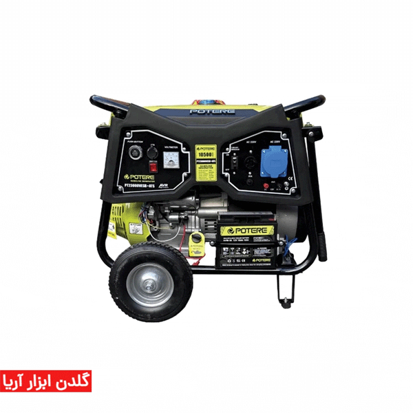 موتور برق بنزینی پوتر 10.5کیلووات مدل PT23000VES+R+ATS