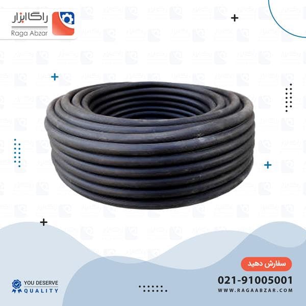 شیلنگ 2 لاستیکی مشکی بوفالو (10 کیلویی) 50 متری