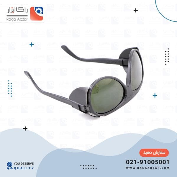 عینک جوشکاری تک پلاست 09