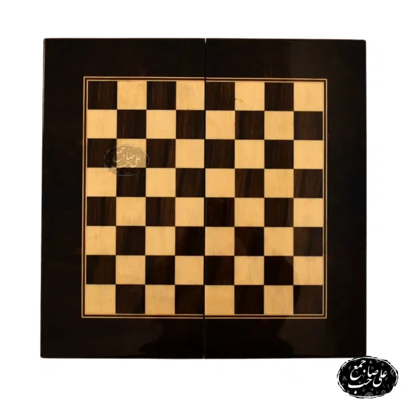 تخته نرد و شطرنج چوب گردو ریشه طبیعی اصفهان کد 208