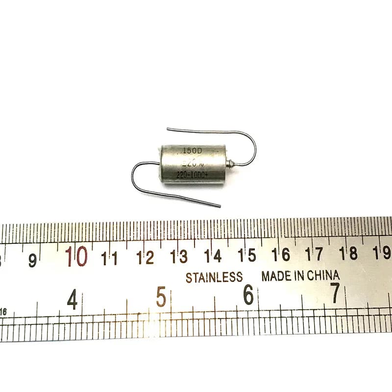 خازن تانتالیوم نظامی 220uf/10V — تصویر ۳