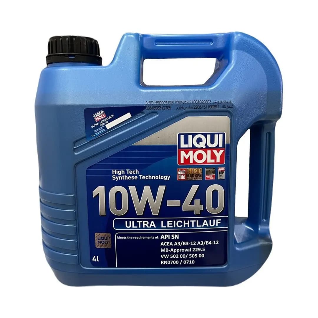 روغن موتور 10W-40SN برند لیکومولی تمام سنتتیک 4 لیتری