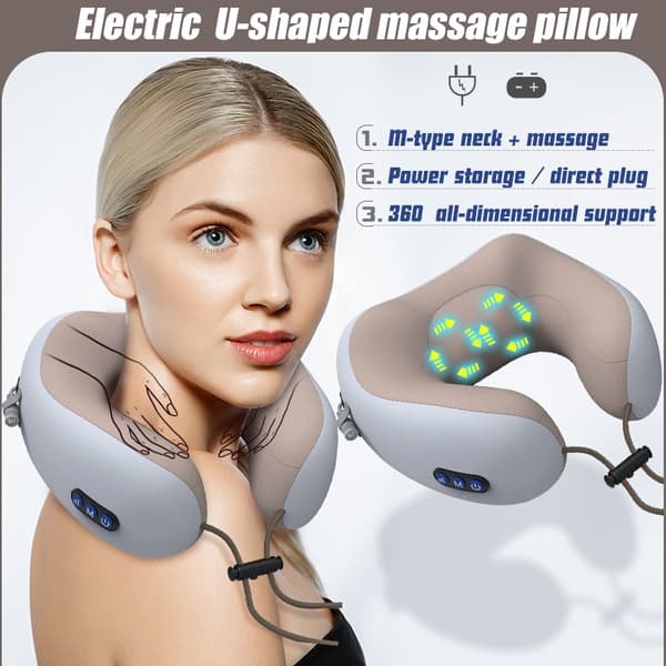 ماساژور گردن u shaped massage pillow — تصویر ۱۲