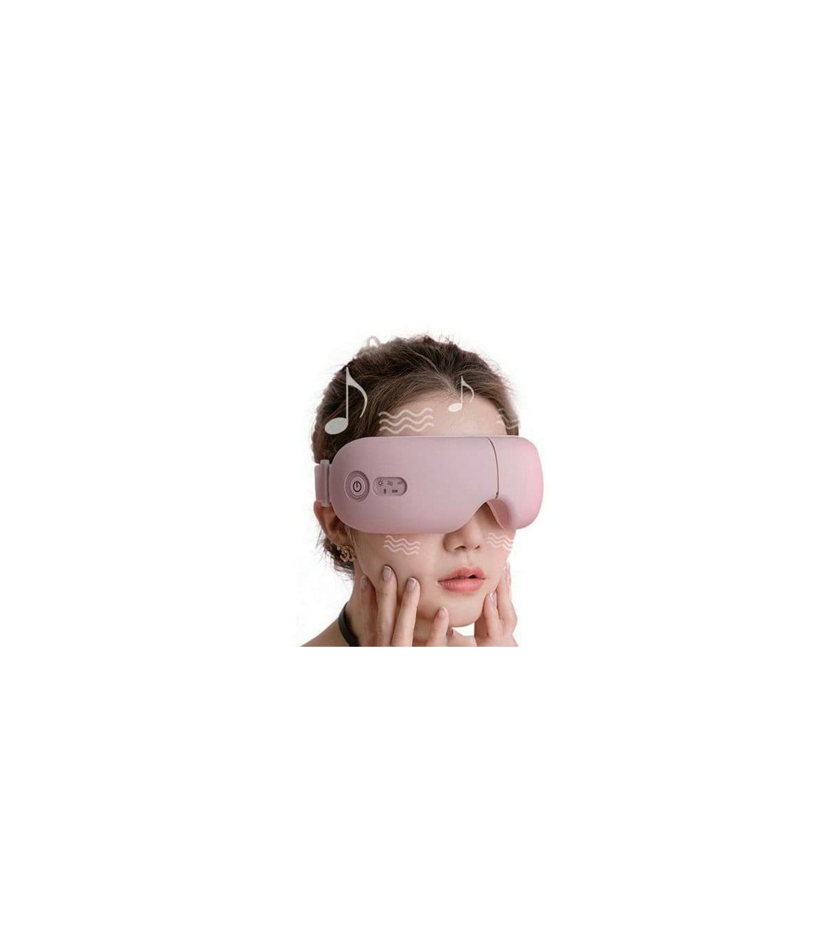 عینک ماساژور چشم اسمارت صورتی smart massager — تصویر ۹