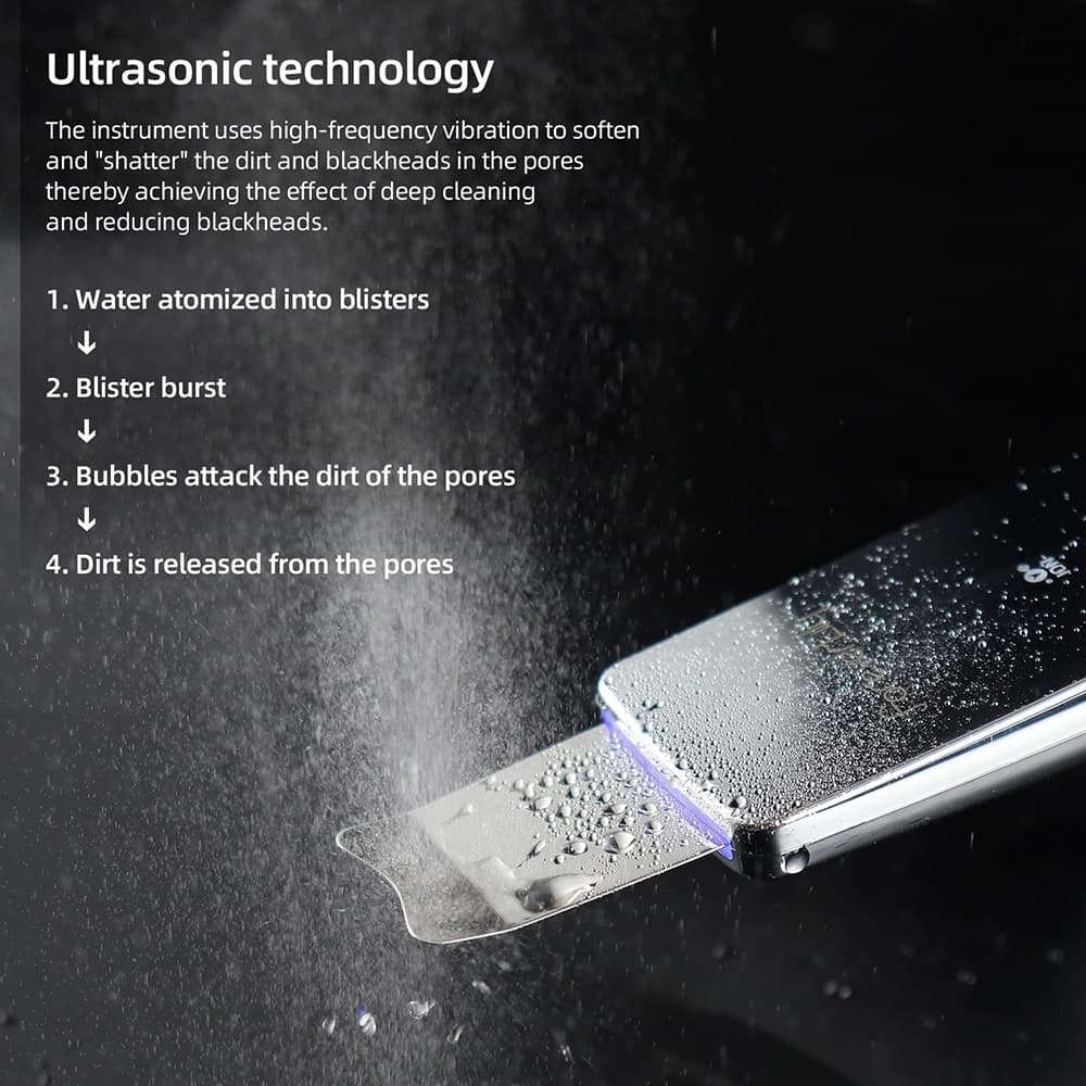 دستگاه درما اف التراسونیک اتو صورت SKIN SCRUBBER M22 — تصویر ۳