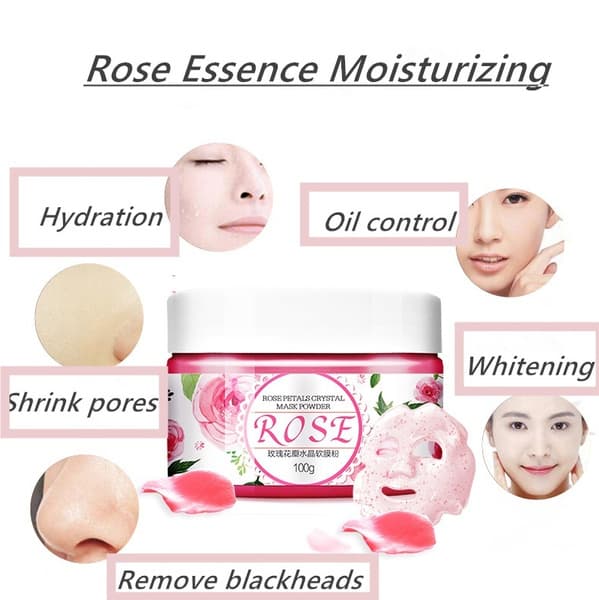 ماسک هیدروژلی کریستالی گل رز ROSE — تصویر ۱۲