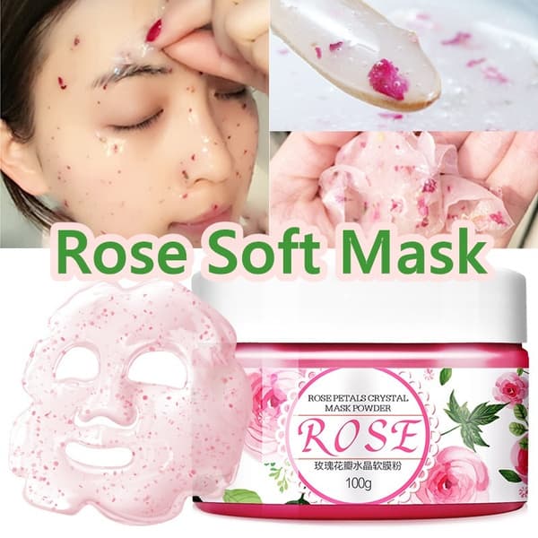 ماسک هیدروژلی کریستالی گل رز ROSE