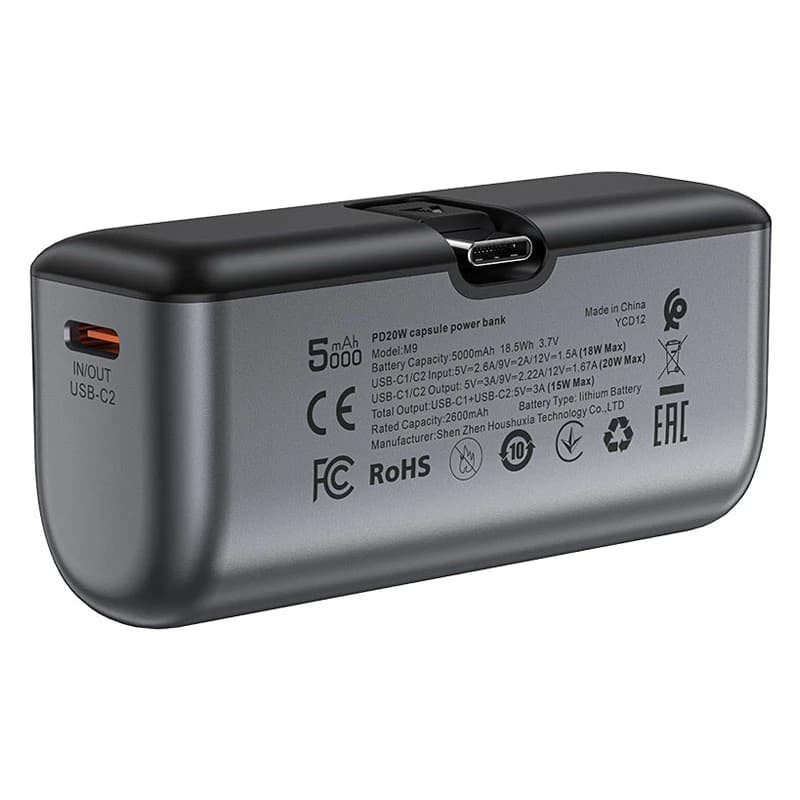پاوربانک فست شارژ ایس فست ACEFAST M9 20W 5000mAh — تصویر ۵