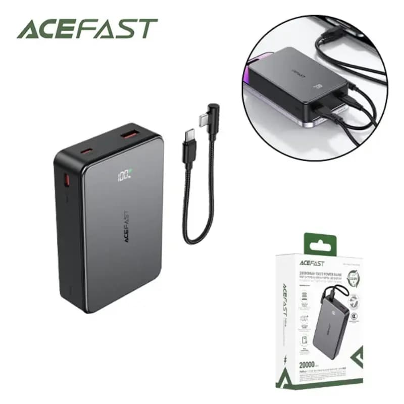 پاوربانک فست شارژ ایس فست ACEFAST M29 22.5W 20000mAh — تصویر ۷