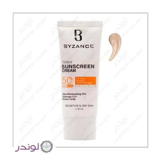 ضد آفتاب رنگی بیزانس SPF50 پوست خشک — تصویر ۷