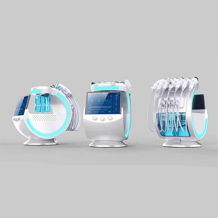 دستگاه هیدروفیشیال اسمارت آیس بلو آنالیز پوست هوشمند 2021 smart Ice blue — تصویر ۸