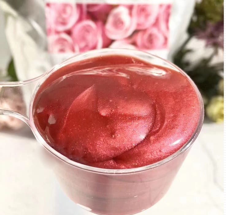 ماسک گل رز لاتکسی ۲ فاز عصاره گل رز کره ای ارفلند Erfland — تصویر ۴