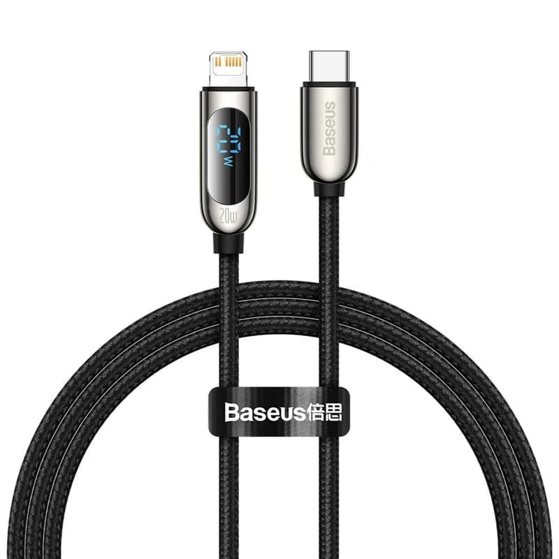 کابل تبدیل USB-C به لایتنینگ بیسوس Baseus CATLSK-A01 USB-C to Lightning — تصویر ۶
