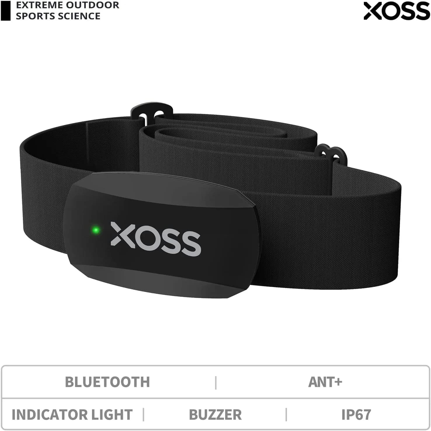 سنسور ضربان قلب سینه‌ای برند XOSS مدل X2 — تصویر ۶