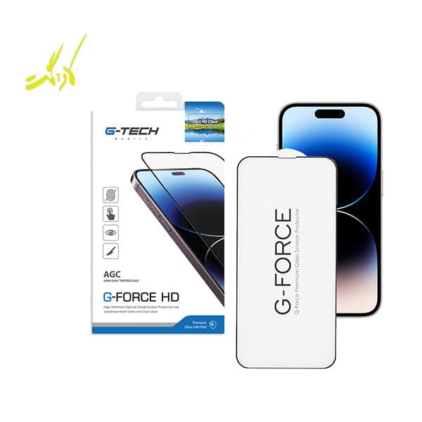 گلس جی تک آیفون ۱۴ پرو G-Tech G-Force HD Glass iPhone 14 Pro — تصویر ۹
