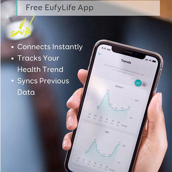 ترازو هوشمند انکر Anker Eufy Smart Scale P1 T9147 — تصویر ۹