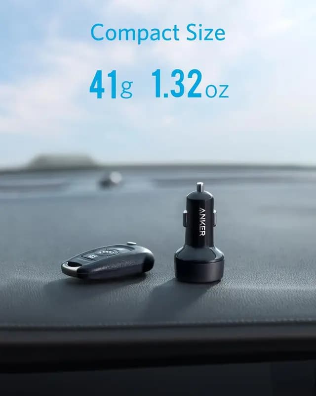 شارژر فندکی انکر Anker PowerDrive PD+ 2 A2721 — تصویر ۵