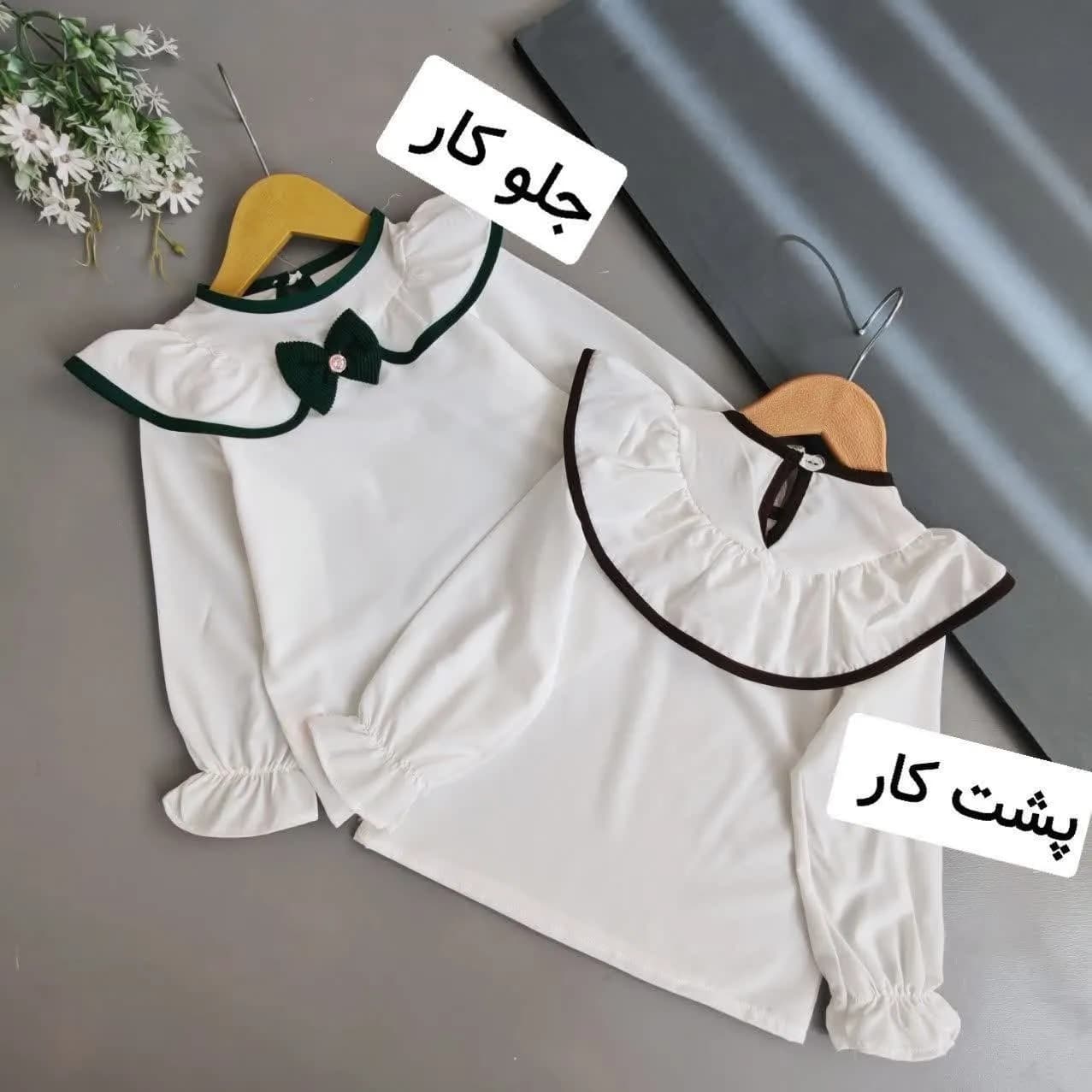 شومیز دامن دخترانه بهاره پیراهن دخترانه نقلی سایز 35 تا 45 — تصویر ۶