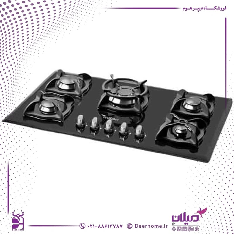 اجاق گاز رومیزی میلان مدل G303 — تصویر ۳