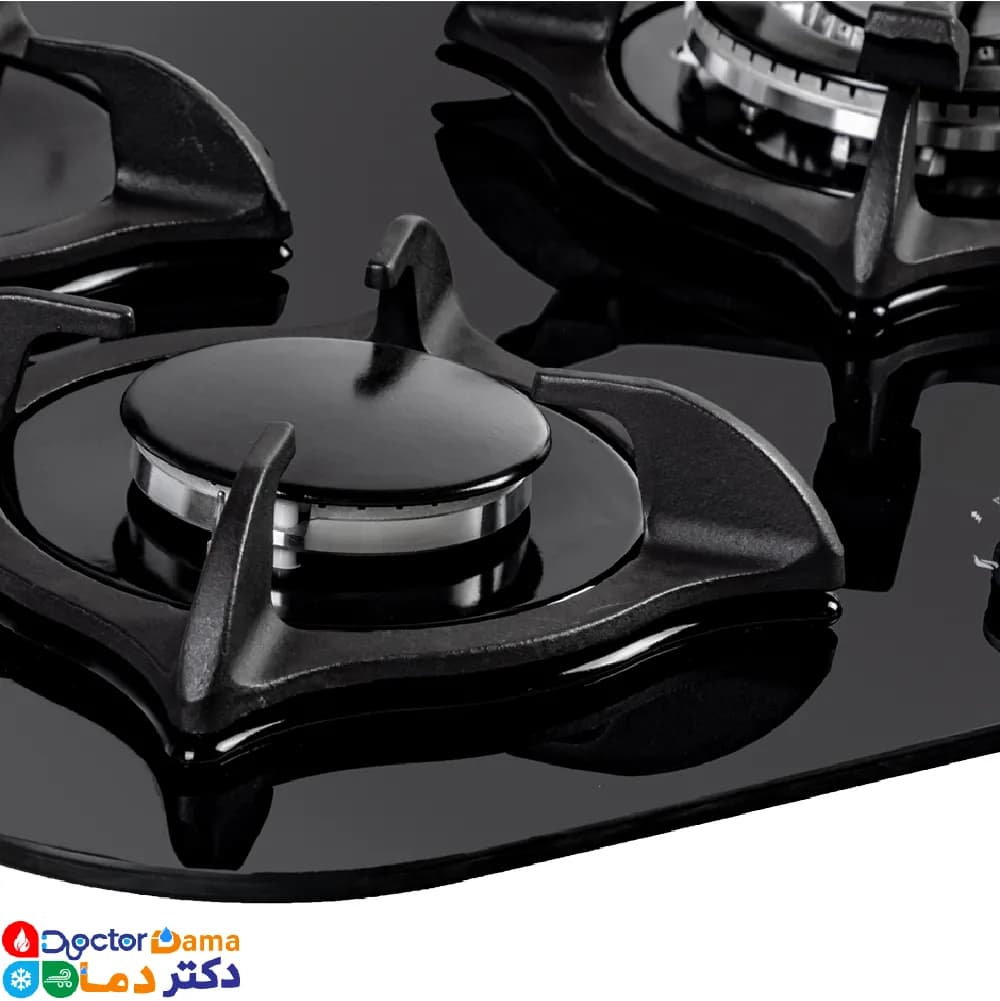 اجاق گاز شیشه ای درسا مدل ویدا DG2107-5M — تصویر ۸
