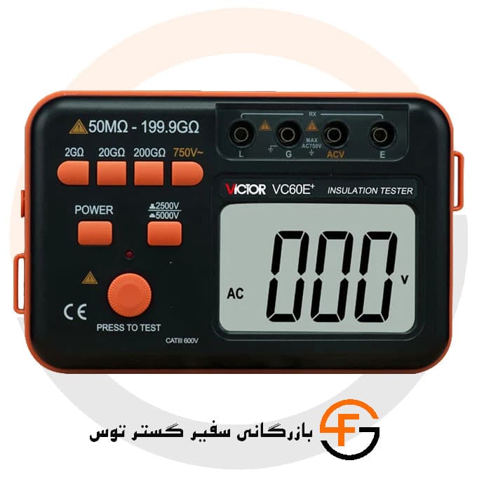 میگر 5000 ولت ویکتور +VICTOR VC60E — تصویر ۶