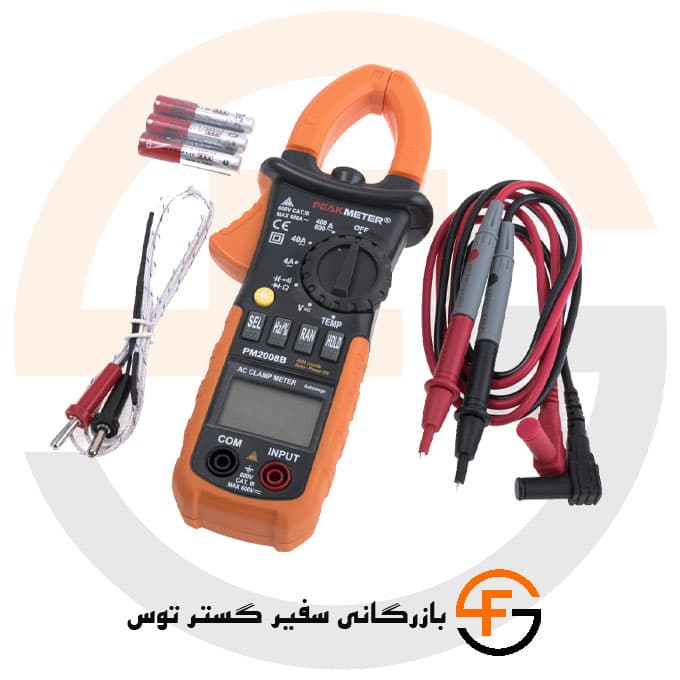 آمپرمتر AC پیک متر مدل PEAKMETER PM-2008B — تصویر ۷