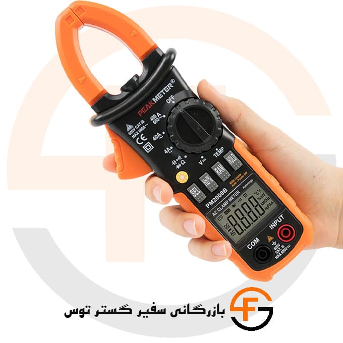 آمپرمتر AC پیک متر مدل PEAKMETER PM-2008B — تصویر ۸