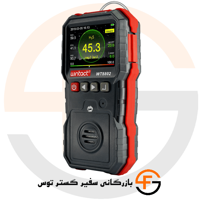 تستر گاز هیدروژن سولفید WINTACT WT8802 — تصویر ۸
