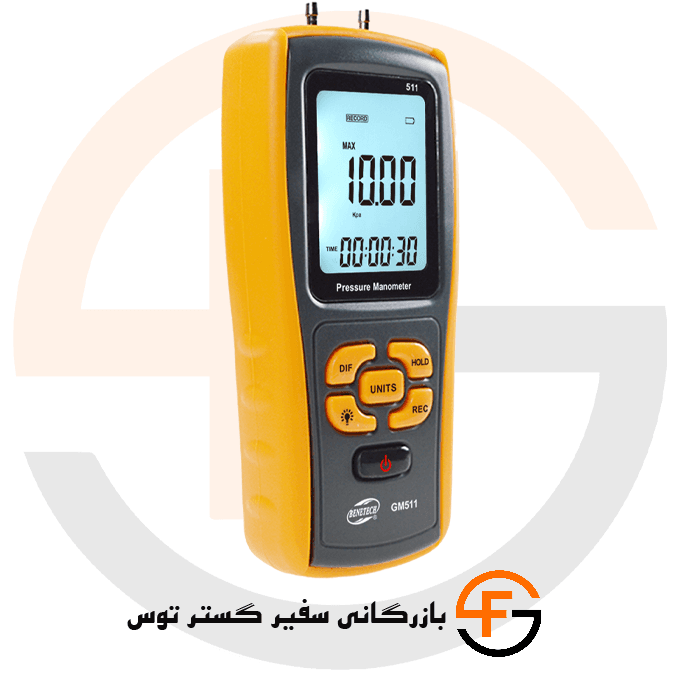 فشارسنج دیجیتال بنتک مدل BENETECH GM511 — تصویر ۹