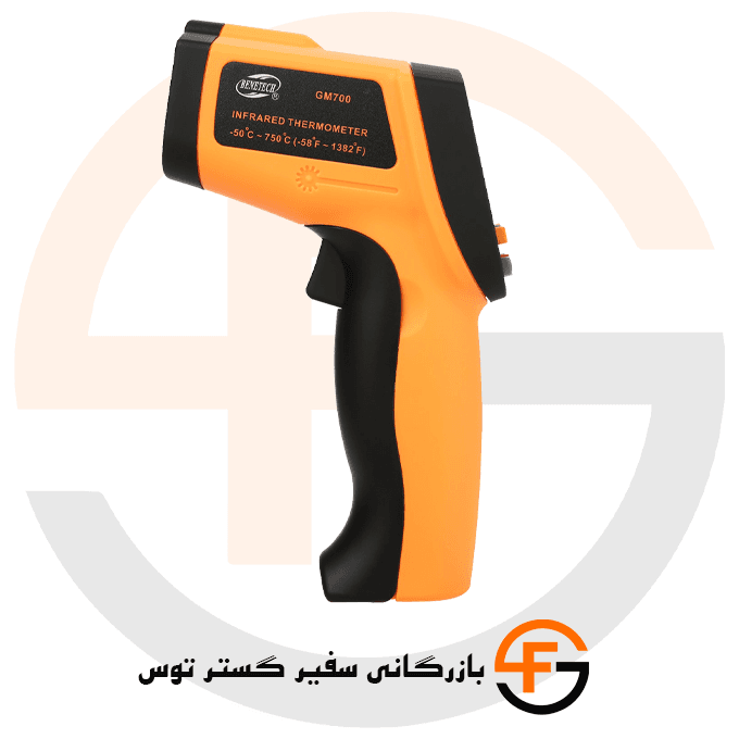 ترمومتر لیزری دیجیتالی 700 درجه بنتک مدل BENETECH GM700 — تصویر ۹