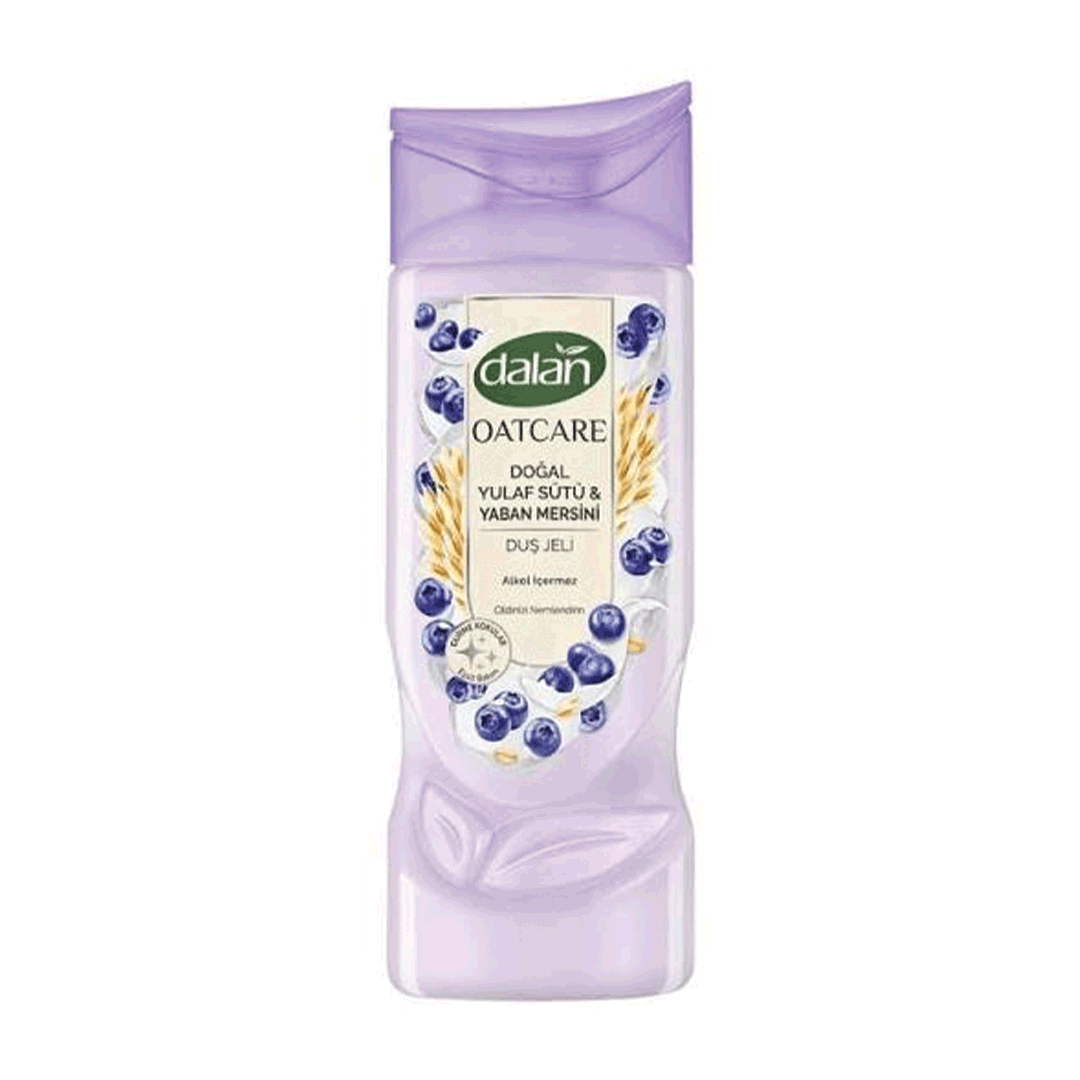 شامپو بدن دالان Dalan مدل اوتکر شیر طبیعی جو دوسر و بلوبری 450ml Natural Oat Milk & Blueberry