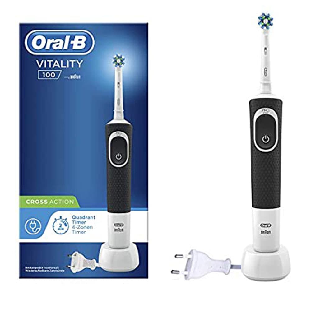 مسواک برقی اورال بی مدل ویتالیتی 100 کراس اکشن Oral B VITALITY CROSS ACTION