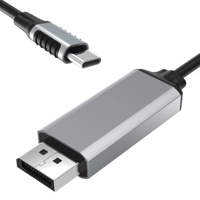 کابل تبدیل USB-C به Displayport کوتتسی مدل OF-014 طول 1.8 متر — تصویر ۵