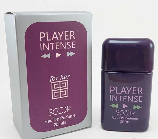 ادکلن ژیوانژی پلی اینتنس زنانه اسکوپ 25 میل PLAYER INTENSE SCOOP