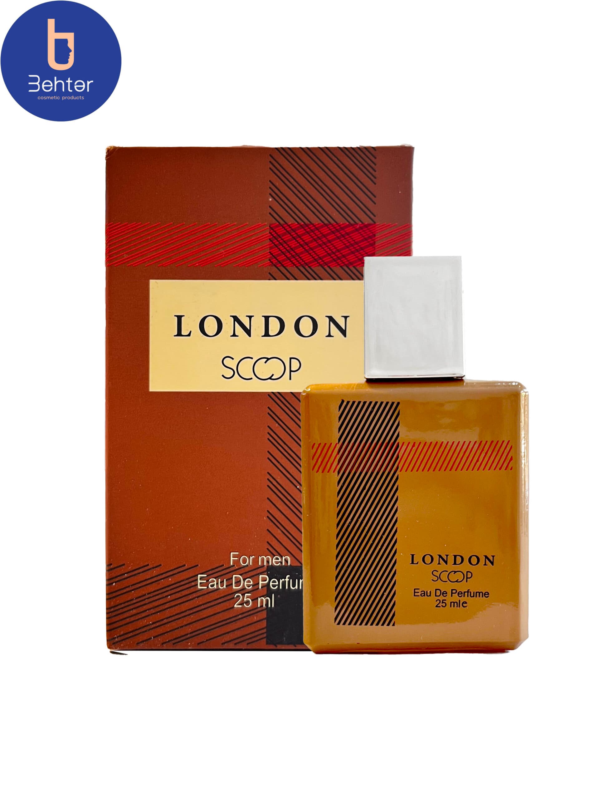 ادکلن باربری لندن مردانه اسکوپ 25 میل LONDON for men scoop perfume — تصویر ۳