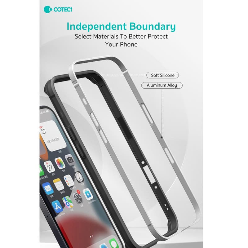 بامپر کوتتسی مدل IH-023 مناسب برای گوشی موبایل اپل Iphone 16 ProMax — تصویر ۷