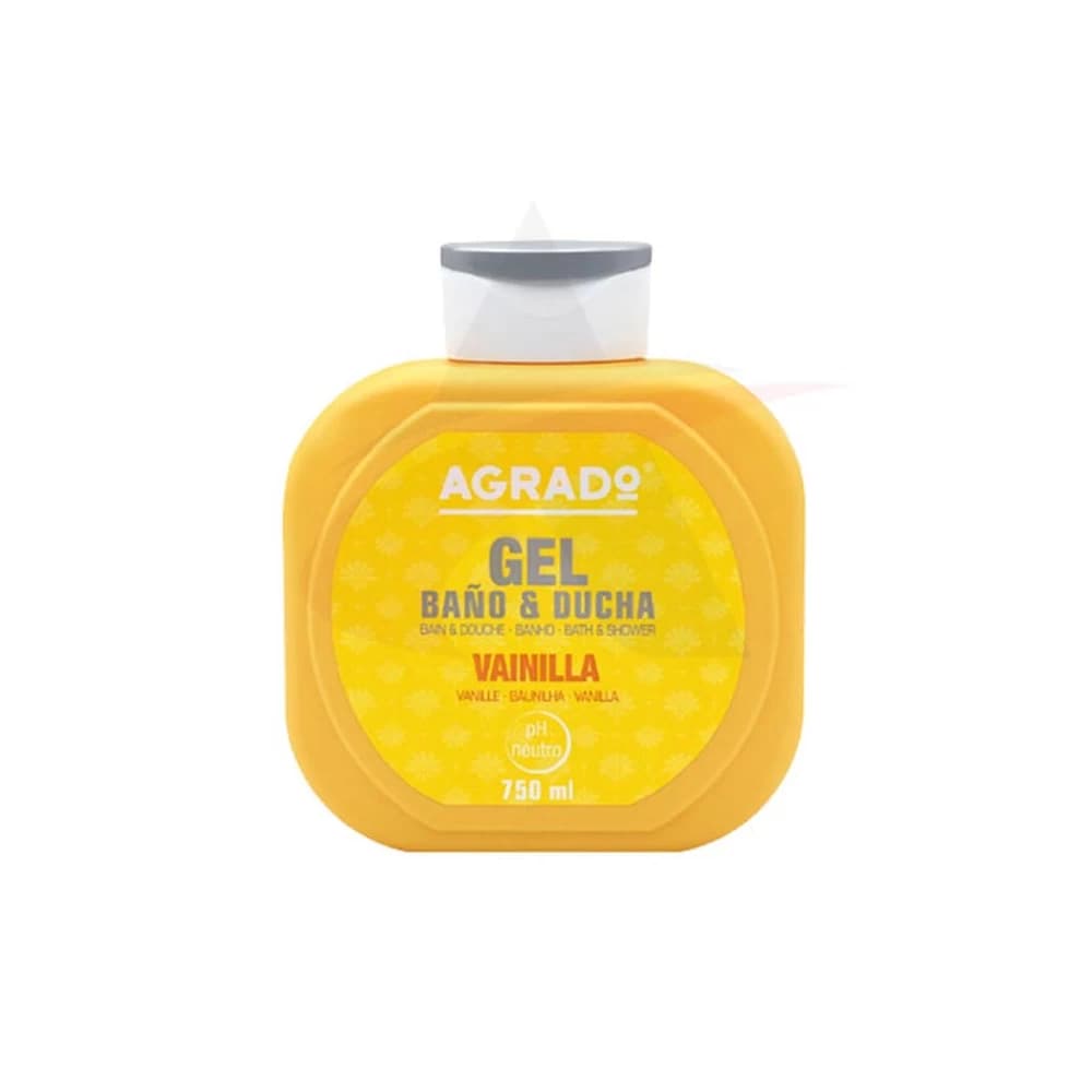 شامپو بدن آگرادو با رایحه وانیل GEL BANO VAINILLA — تصویر ۲
