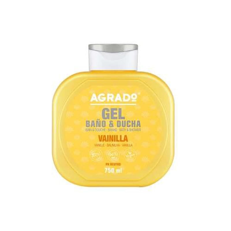 شامپو بدن آگرادو با رایحه وانیل GEL BANO VAINILLA — تصویر ۳