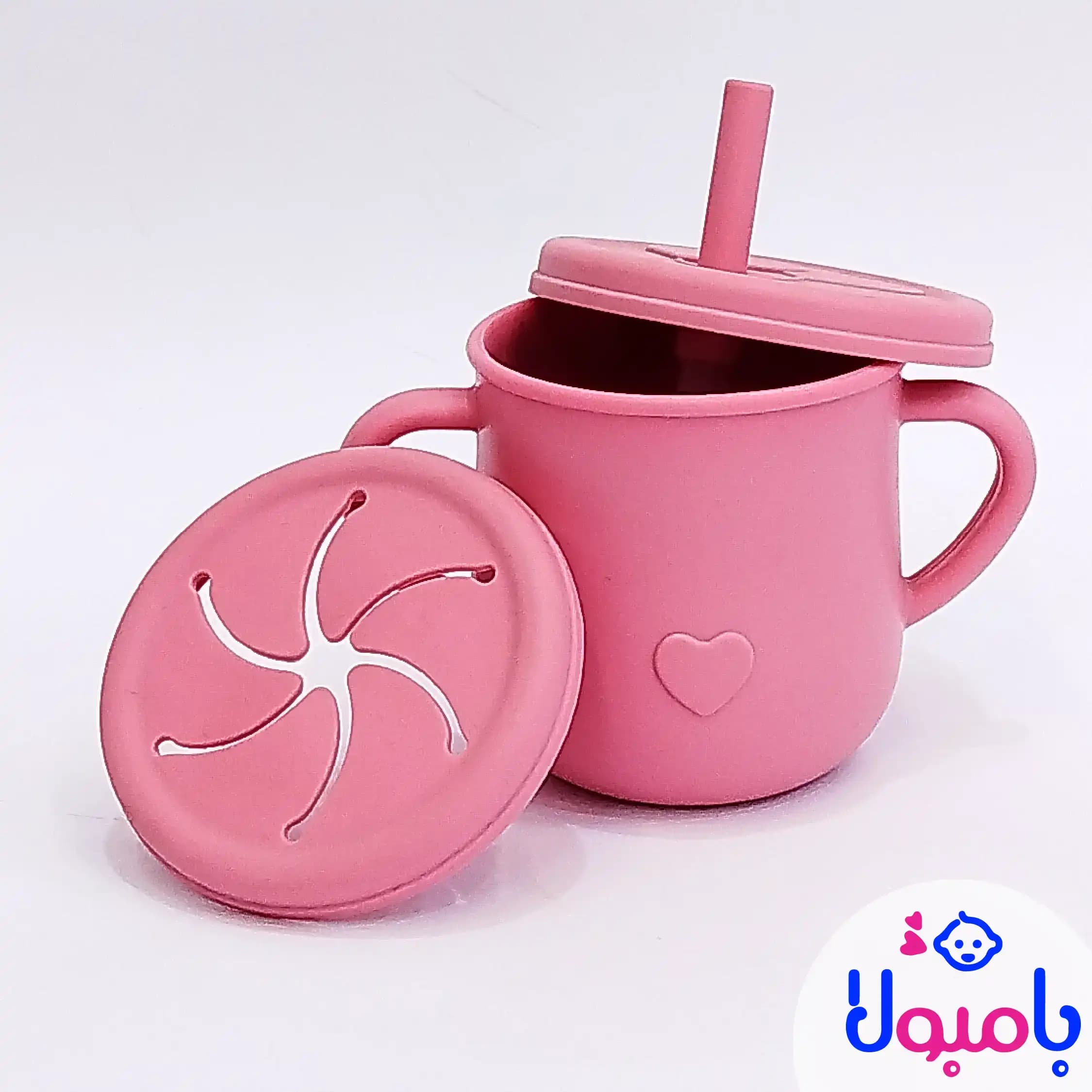 ست سیلیکونی غذاخوری کودک طرح فیل — تصویر ۵