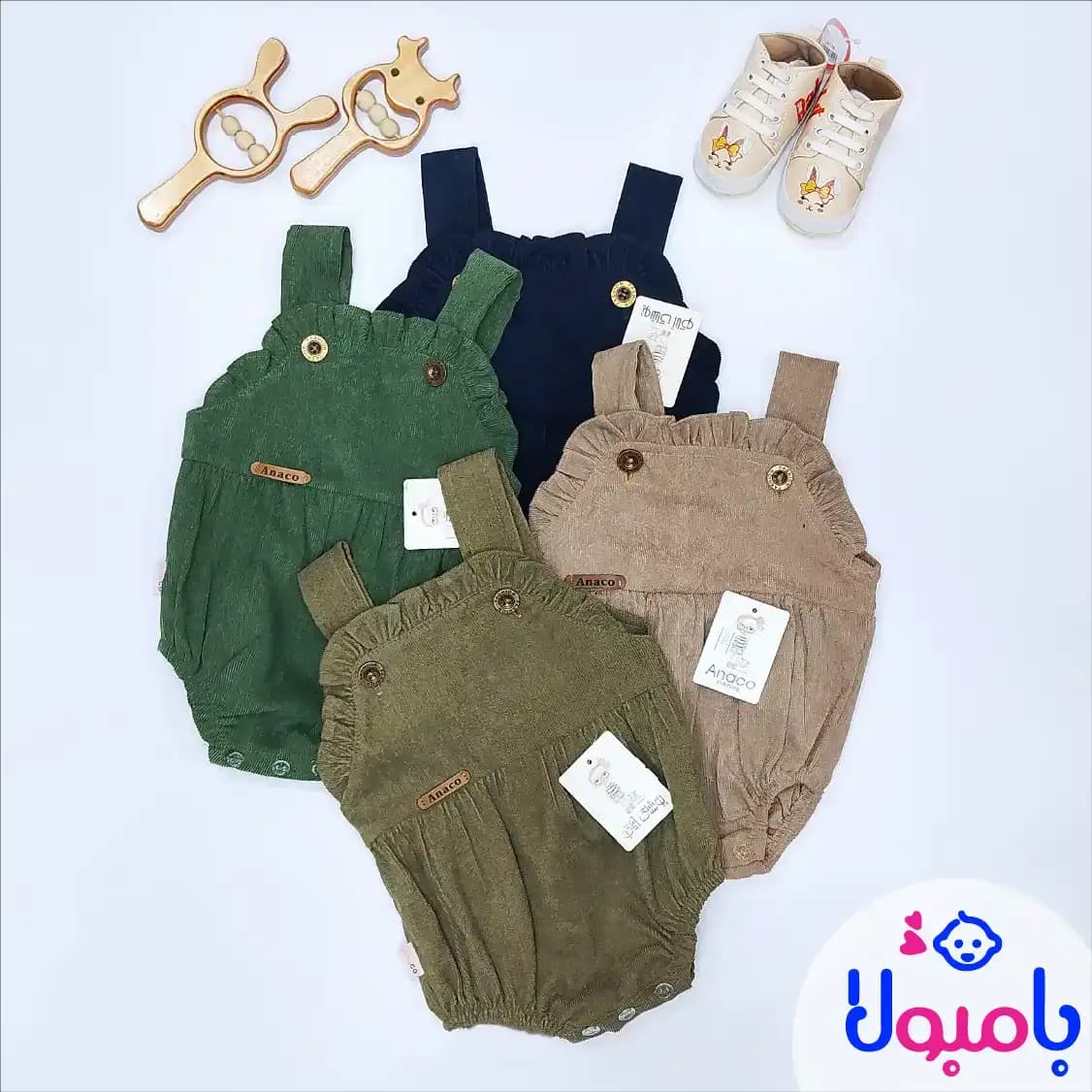 رامپر دخترونه مخمل اناکو — تصویر ۱۰
