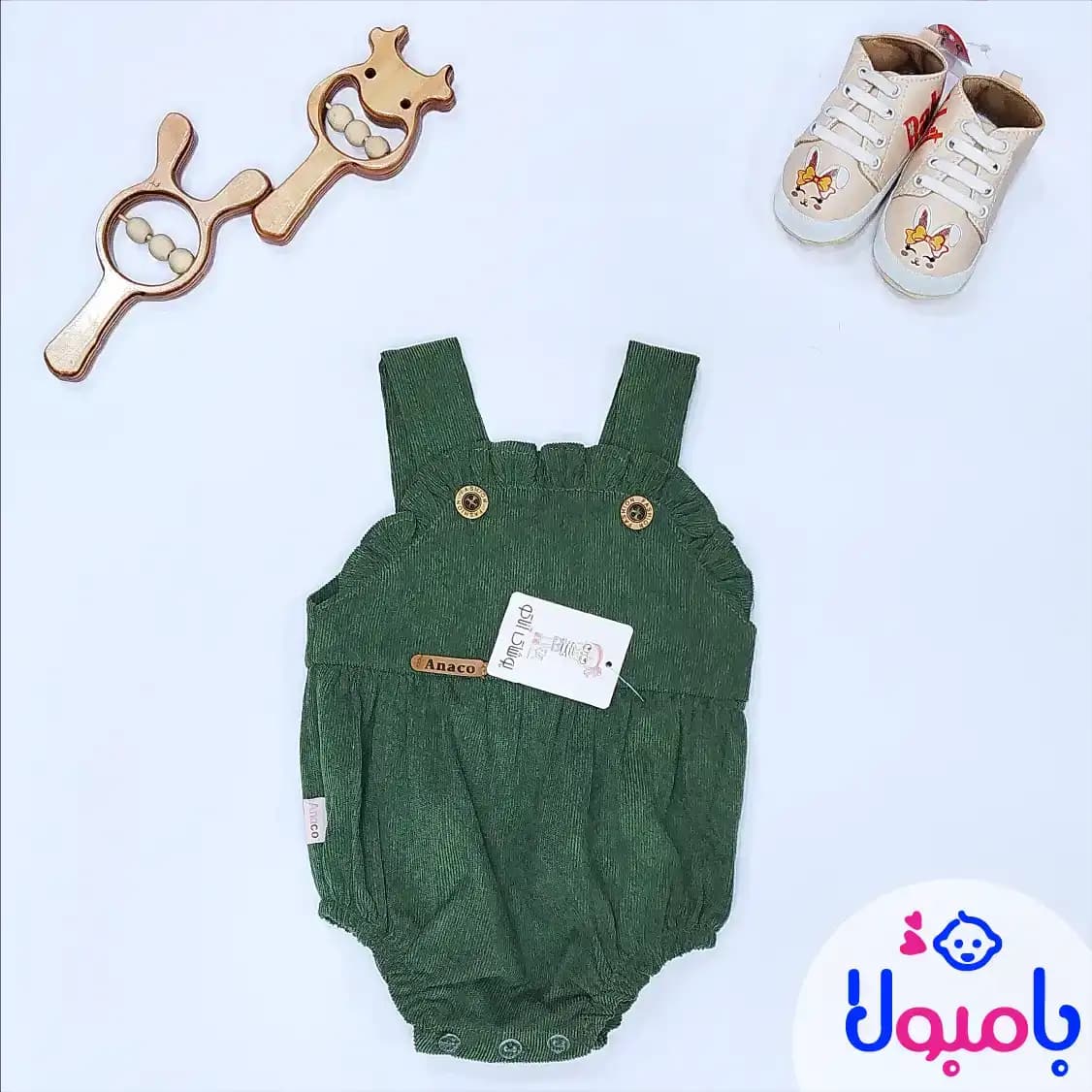 رامپر دخترونه مخمل اناکو — تصویر ۱۲