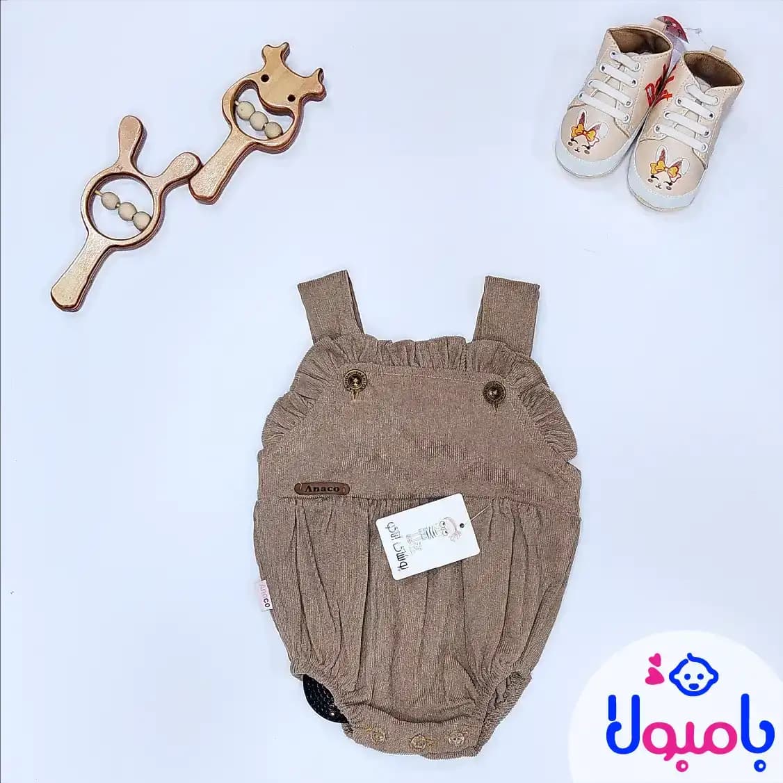 رامپر دخترونه مخمل اناکو — تصویر ۶