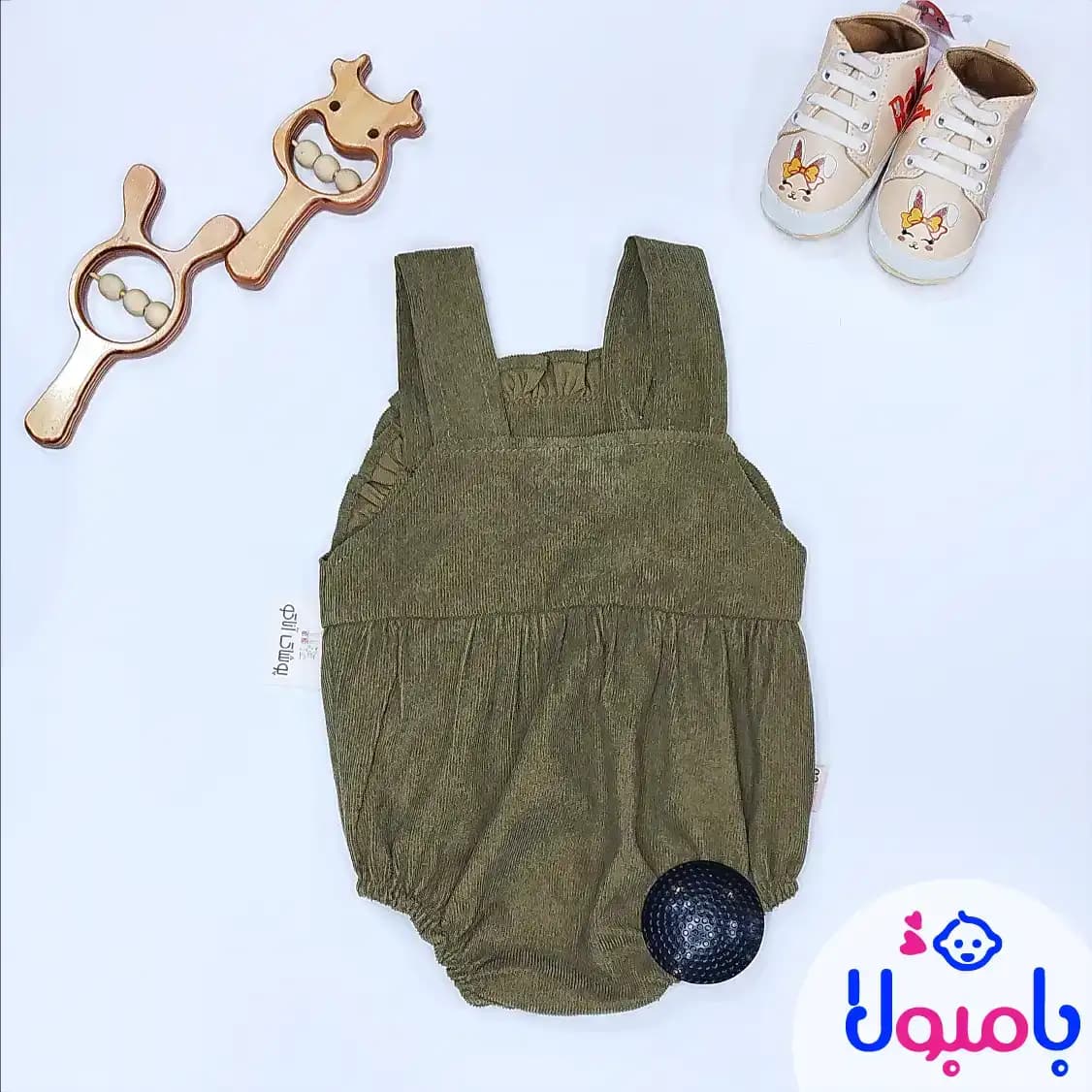 رامپر دخترونه مخمل اناکو — تصویر ۷