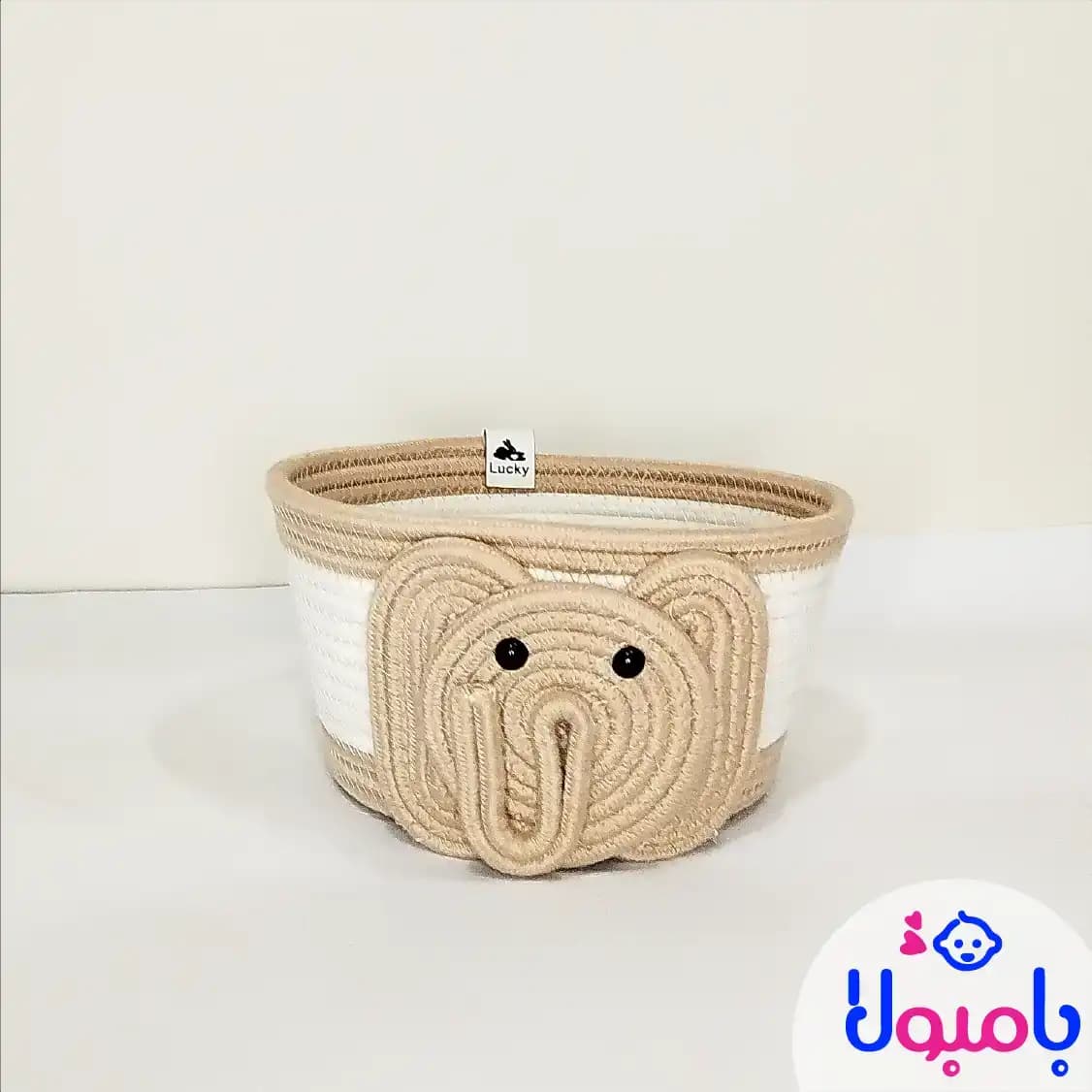 سبد قیطونی طرح فیلی (قیمت تک محصول) — تصویر ۵