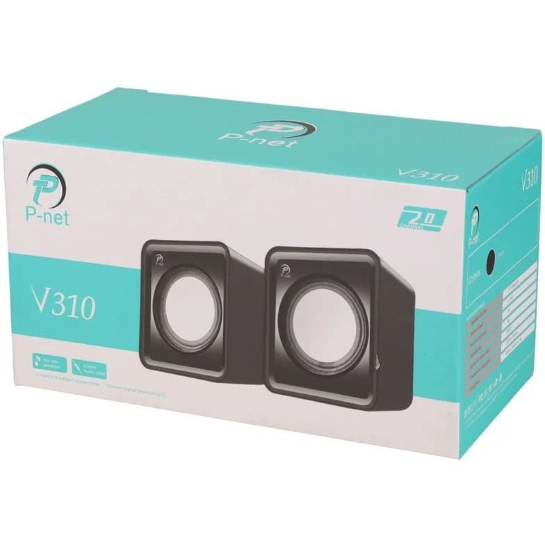 اسپیکر دو تکه پی نت مدل V310 — تصویر ۷